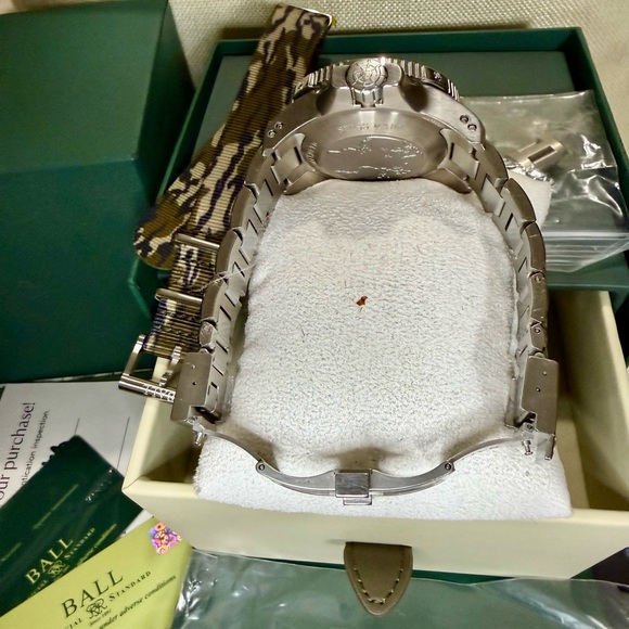 Ball Engineering II Hydrocarbon DeepQuest Date Designer Diver Mens Watch. - Picture 5 of 7